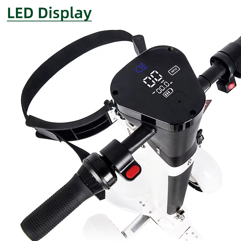 Motorized Golf Trolley Golf Push Cart Lithium Battery Foldable For Golf Bags electric golf cart supplier - Image 6