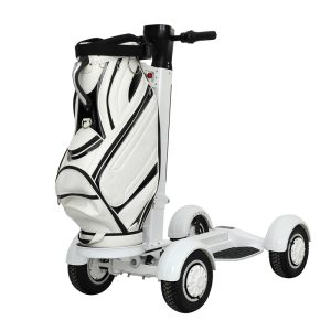 Automatic golf trolley folding golf caddy Smart Electric Golf Caddy, Motorized Golf Cart with Foldable Frame and Lithium Battery