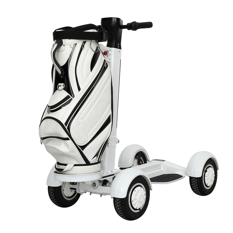 Automatic golf trolley folding golf caddy Smart Electric Golf Caddy, Motorized Golf Cart with Foldable Frame and Lithium Battery