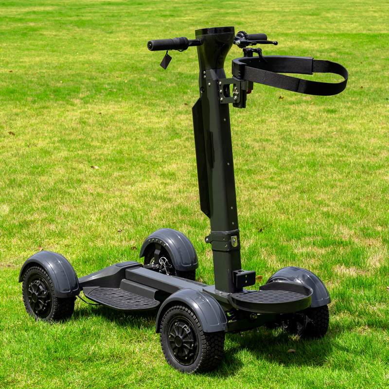 Electric Golf Trolley with Digital Display and Remote Control for Golf Course Use - Image 4