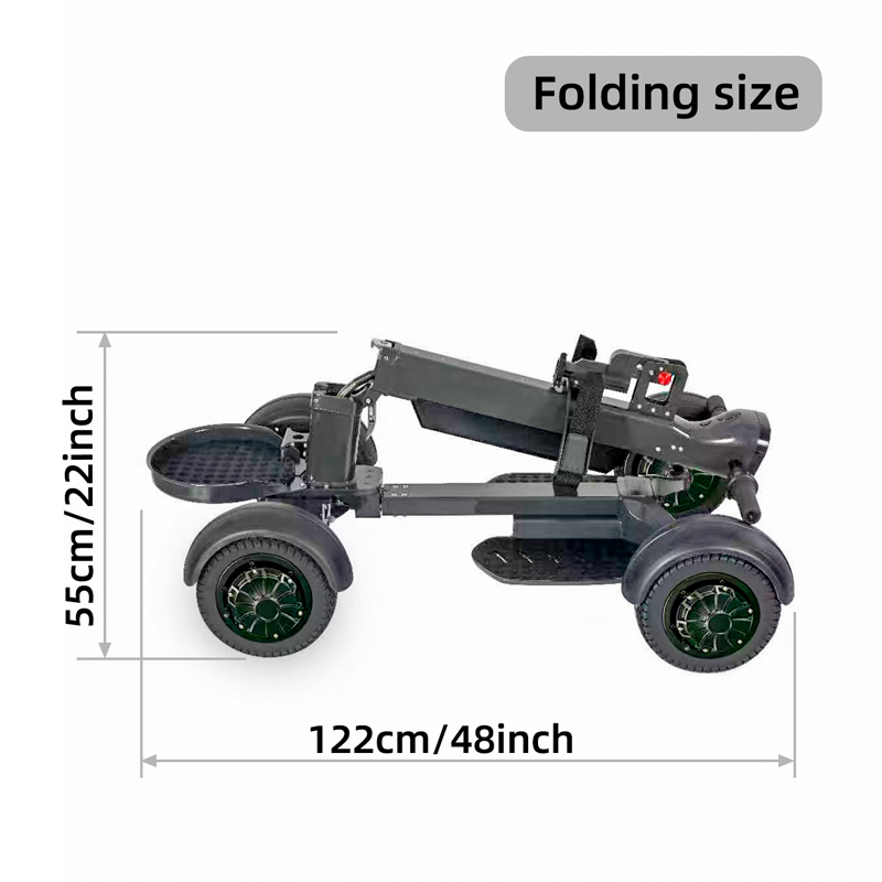 Motorized Golf Trolley Golf Push Cart Lithium Battery Foldable For Golf Bags electric golf cart supplier - Image 2