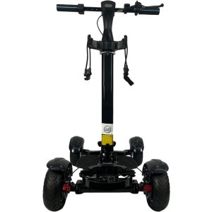 Four Wheel Golf Course Scooter with Long Range Battery and Comfortable Standing Platform