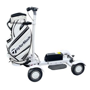Electric Golf Scooter Alternative to Golf Cart with Compact Design and Easy Maneuverability