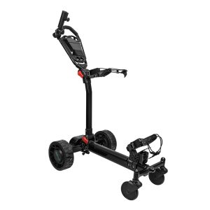 Electric Golf Cart Trolley with Powerful Motor, Foldable Golf Push Cart for Golf Bags with Remote Steering and High Capacity Battery