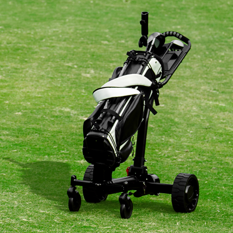 Electric Golf Cart Trolley with Powerful Motor, Foldable Golf Push Cart for Golf Bags with Remote Steering and High Capacity Battery - Image 6