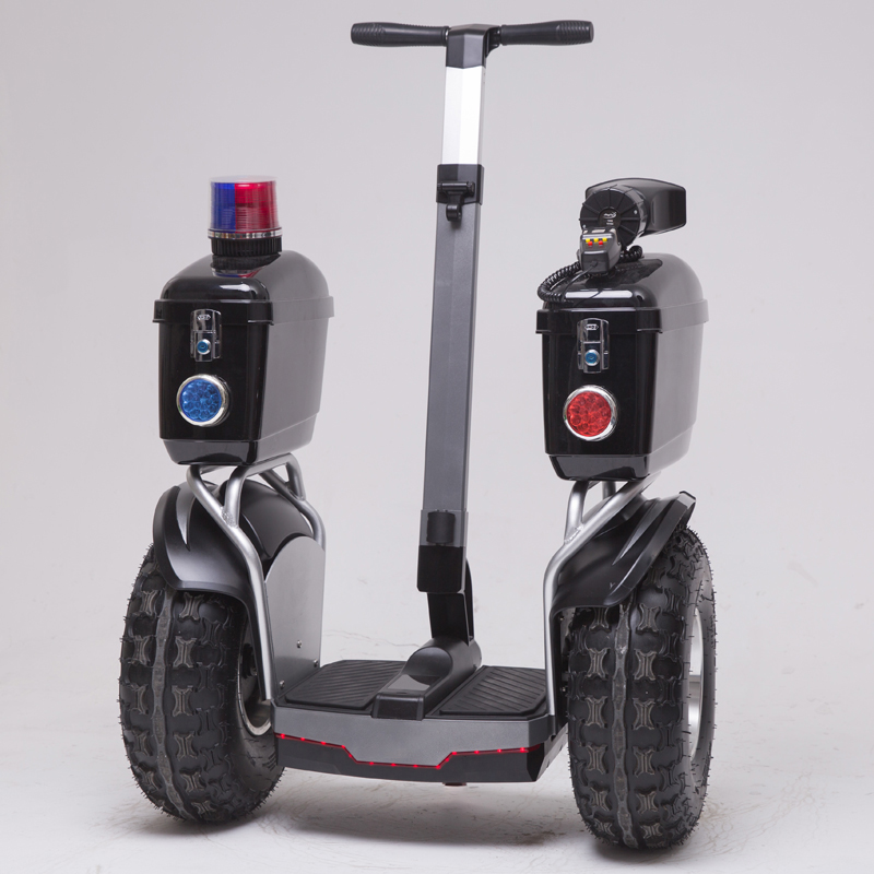Electric Patrol Scooter Two Wheels 40-80KM Long Range 20 Inch Fat Tire Brushless Motor IP56 Waterproof with APP - Image 3