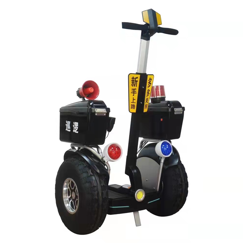 Warehouse mobility scooter security patrol scooter police patrol transporter