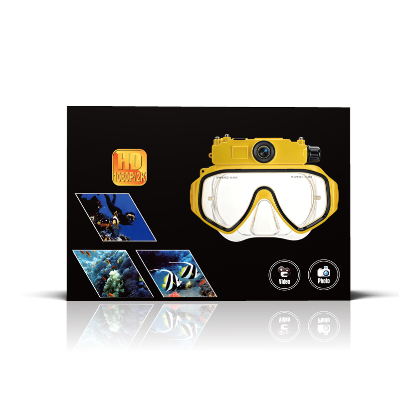 Hands Free Diving Experience Camera integrated with diving mask allows easy underwater shooting - Image 8