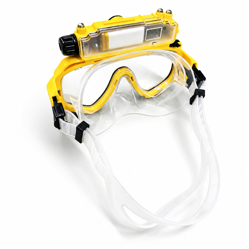 Underwater Camera Goggles, HD Diving Mask with Camera Recorder, Waterproof Sports Video Camera - Image 4