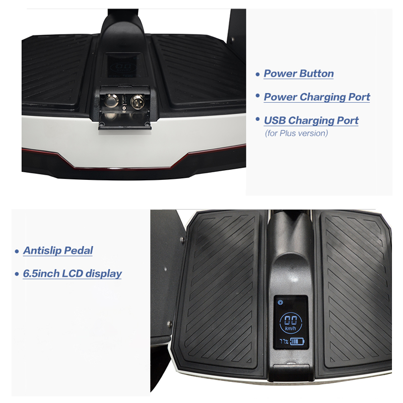 LCD screen control segway
