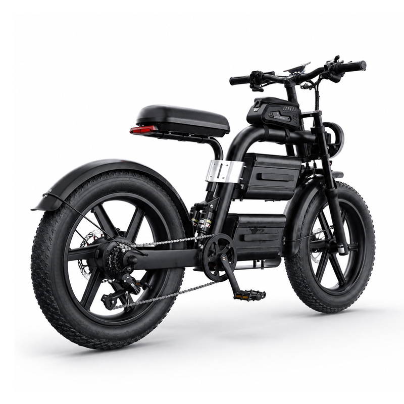 OEM ODM Factory Electric Fat Tire Bike 20 Inch EU Legal Vintage Ebike CE UL Certified Wholesale Customization